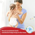 Baby Diapers Size Newborn (up to 10 lbs), 128ct, Huggies Little Snugglers - Image 4